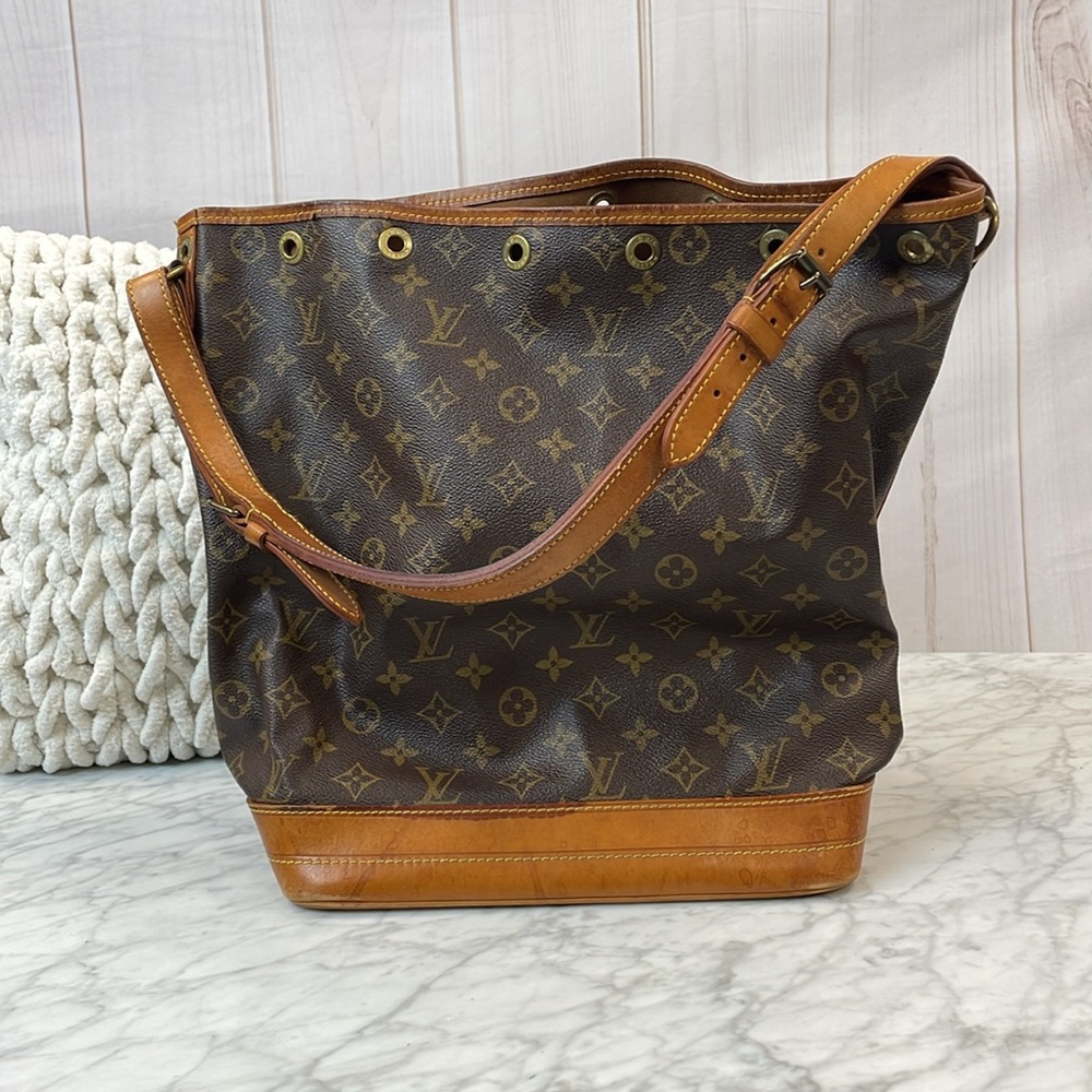 Louis Vuitton Brown Monogram Canvas Shoulder bucket bag - Picture 3 of 14